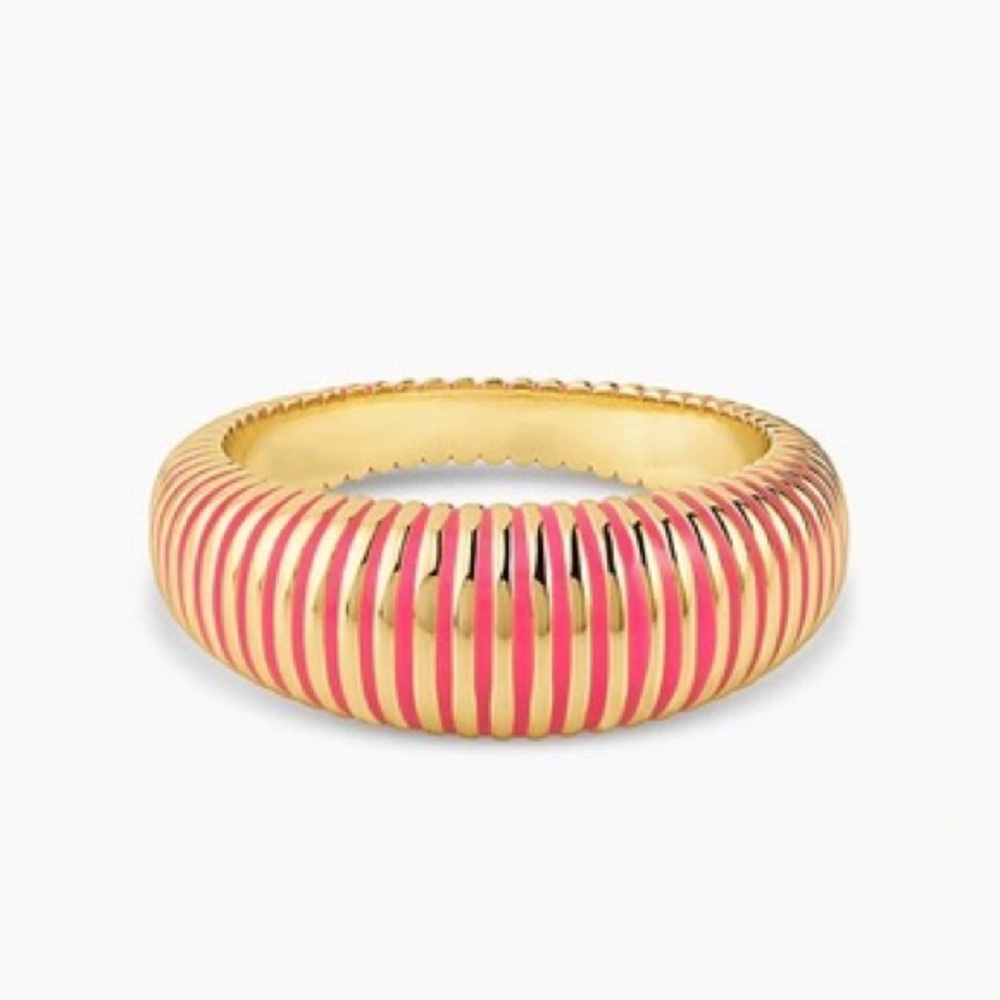 GORJANA
Catalina Enamel Ring NWOT Pink